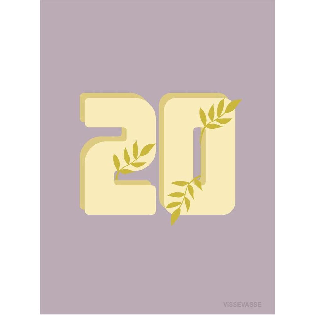 [product_category]-Vissevasse 20 Years Greeting Card, 10x15 Cm-Vissevasse-5713138904007-F-2019-040-XS-VIS-2