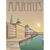 Vissevasse Aarhus Åen Plakat, 50X70 Cm