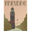 Vissevasse Frederiksberg Rådhuset Plakat, 30x40 cm