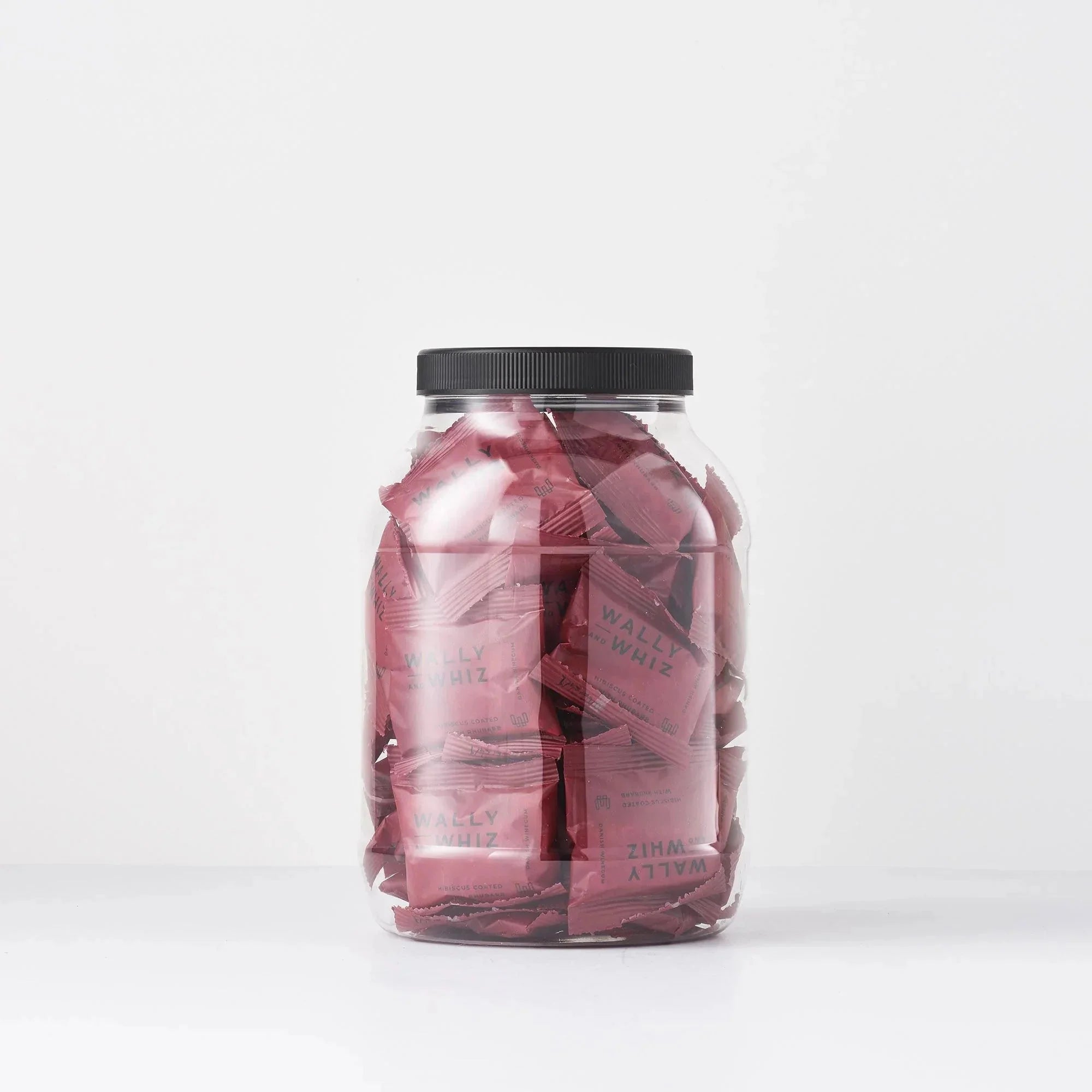 [product_category]-Wally And Whiz Wine Gum Jar With 50 Flowpacks, Hibiscus With Rhubarb-Wally and Whiz-5713471010090-f033301421-WAL-4