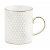 Wedgwood Arris Krus 0,34L, Hvid/Guld