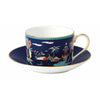 Wedgwood Wonderlust Blue Pagoda Teacup & Saucer Gift Box, Blue