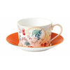 Wedgwood Wonderlust Rococo Flowers Tekop 0,15L & Undercop I Gaveæske, Hvid