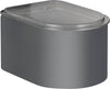 Wesco Canister 1 Litre With Acrylic Lid, Cool Grey Matt