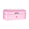 Wesco Grandy Breadbin, Pink/Pink