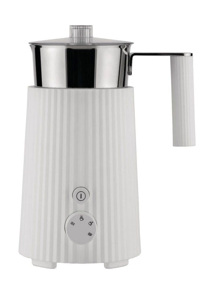 Alessi Plissé Pulcina Elektrisk Mælkeskummer 350 ml, Hvid-Alessi-8003299468515-MDL13 W-ALE-Allbuy